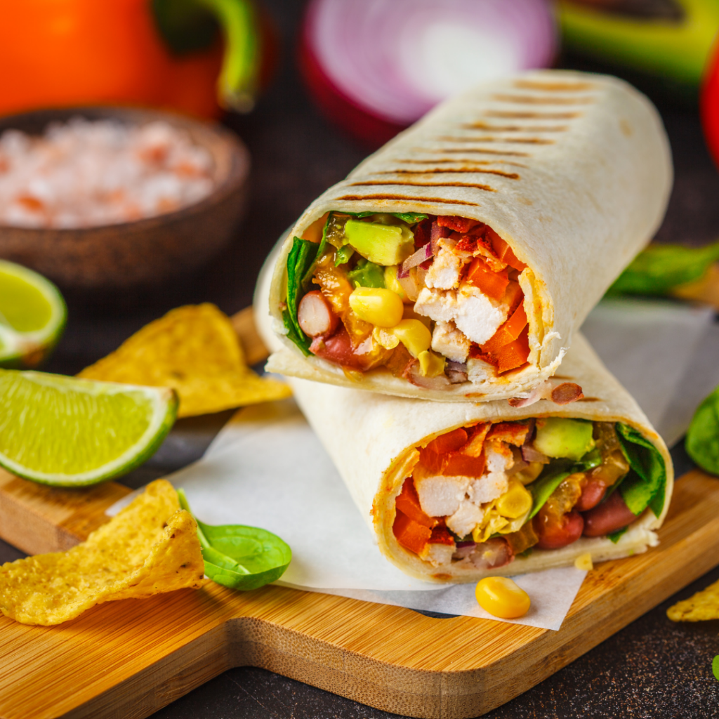 Spice Up Your Meals: Try Our Easy Chicken Burritos!