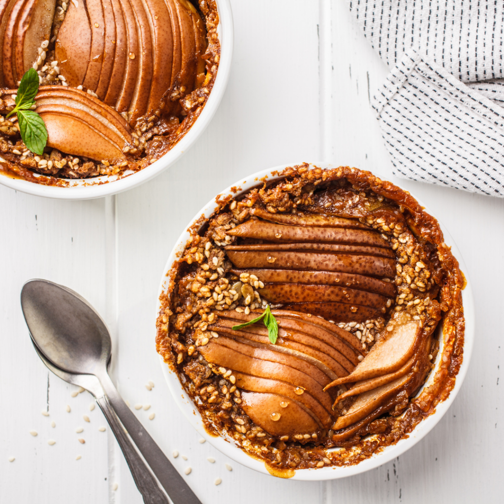 Heartwarming Cinnamon Pear Baked Oats: Start with Love