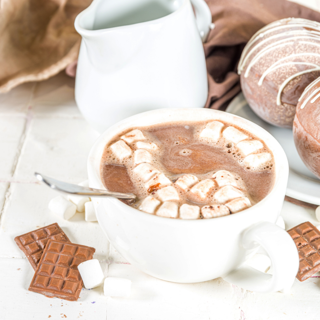 Energize Your Day with Maca Hot Chocolate Delight!