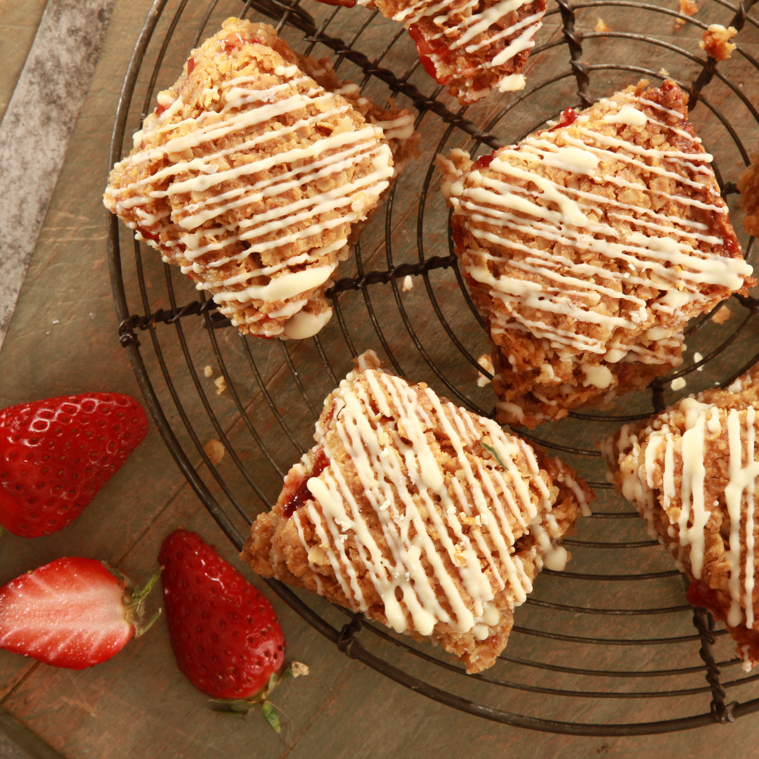 Tantalizing Strawberry Oatmeal Bars: A Burst of Sweetness